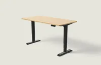 Desktronic HomePro bureau Zwart / Eiken / 160x80 cm