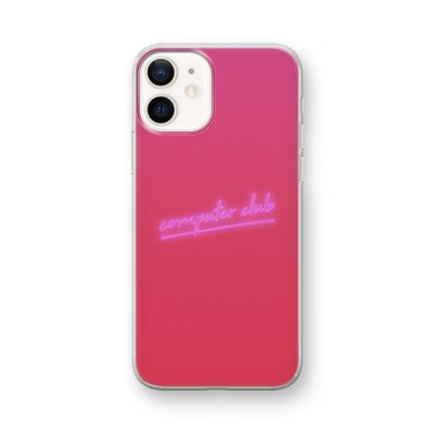 Vice Glow: iPhone 12 mini Transparant Hoesje