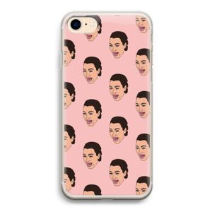 Ugly Cry Call: iPhone 7 Transparant Hoesje