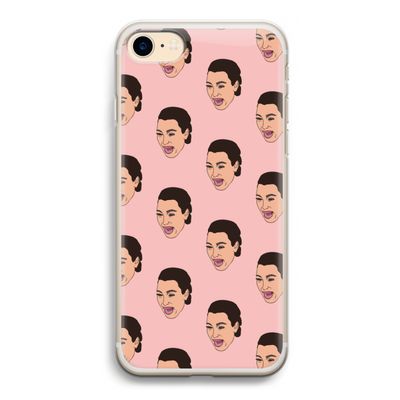 Ugly Cry Call: iPhone 7 Transparant Hoesje