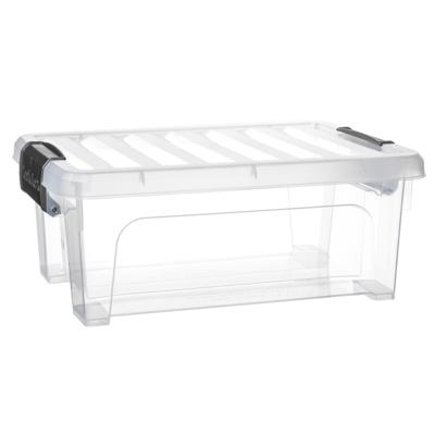Multi Storage Opslagbox met deksel - transparant - 8 liter - 36 x 25 x 14 cm - kunststof