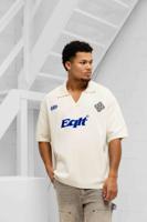 Equalité Knit Polo Heren Gebroken Wit - Maat M - Kleur: Gebroken WitBlauw | Soccerfanshop