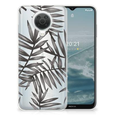 Nokia G20 | G10 | TPU Case | Leaves Grey Nokia G20 | G10 | TPU Case | Leaves Grey