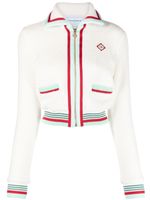 Casablanca veste crop en tissu éponge Casablanca veste crop en tissu éponge