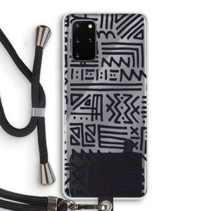 Marrakech print: Samsung Galaxy S20 Plus Transparant Hoesje met koord
