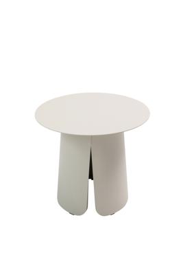 Qopps Okios koffie tafel 45 cm rond en 39 cm hoog latte light mat
