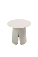Qopps Okios koffie tafel 45 cm rond en 39 cm hoog latte light mat