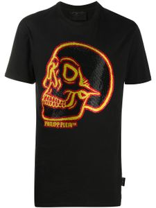 Philipp Plein t-shirt à ornements en cristal - Noir