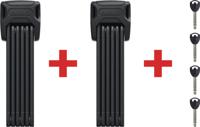 Abus bordo 6000k/90 bk sh twinset folding lock