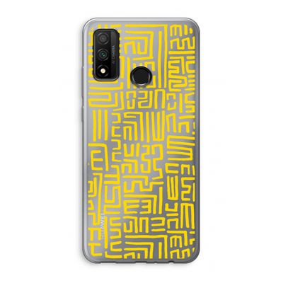 Majorelle Blue Print: Huawei P Smart (2020) Transparant Hoesje