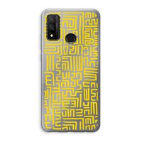Majorelle Blue Print: Huawei P Smart (2020) Transparant Hoesje