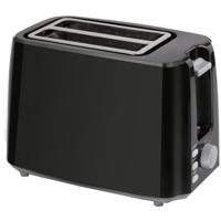 Zwarte Broodrooster met 3 Functies - 750 Watt