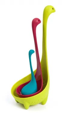 Ototo Keukengerei Nessie Family - Theezeef / Vergietlepel / Soeplepel