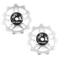 Jrc - keramische derailleur wielset shimano 105 / ultegra / dura ace 12 speed 11t zilver