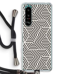 Magic pattern: Sony Xperia 5 III Transparant Hoesje met koord
