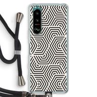 Magic pattern: Sony Xperia 5 III Transparant Hoesje met koord