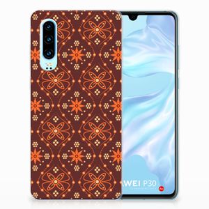 Huawei P30 TPU bumper Batik Brown