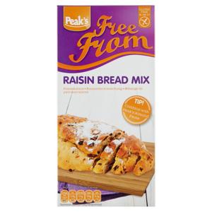 Peak's Feeststol-/Rozijnenbrood mix glutenvrij (400 gr)