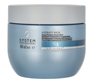 Wella System P. - Lipid Code - Hydrate Mask H3 400 ml Maskers