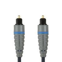 Bandridge BAL5600 audio kabel 0,5 m TOSLINK Zwart, Grijs