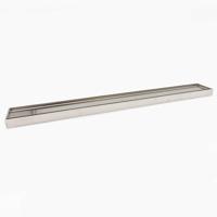 Easy Drain Compact taf verlaagd douchegoot rooster 80cm tegel voor tegeldikte 3 13 mm rvs mtaflaag800t