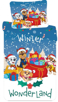 Paw Patrol kerst dekbedovertrek Winter Wonderland 140 x 200 cm - thumbnail