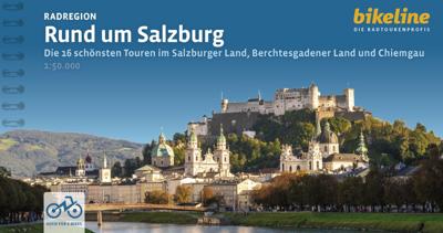 Fietsgids Bikeline Radtourenbuch kompakt Rund um Salzburg | Esterbauer