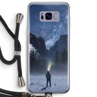 Wanderlust: Samsung Galaxy S8 Plus Transparant Hoesje met koord - thumbnail