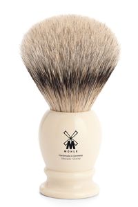 Muhle scheerkwast dassenhaar CLASSIC wit L