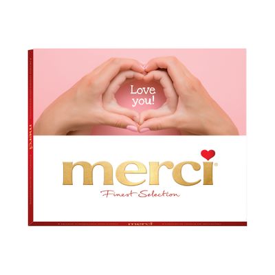 merci love you - merci Finest Selection Assorti chocolade - 8 smaken -