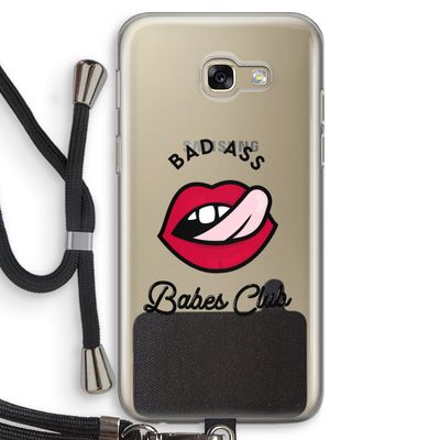 Badass Babes Club: Samsung Galaxy A5 (2017) Transparant Hoesje met koord