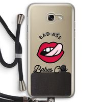 Badass Babes Club: Samsung Galaxy A5 (2017) Transparant Hoesje met koord