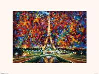 Kunstdruk Paris Leonid Afremov 40x30cm