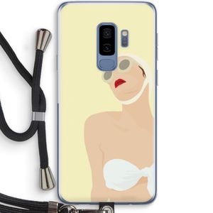 Summer: Samsung Galaxy S9 Plus Transparant Hoesje met koord