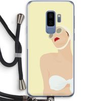 Summer: Samsung Galaxy S9 Plus Transparant Hoesje met koord