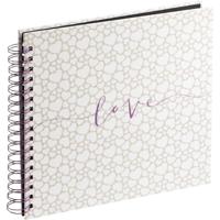 Hama 00003831 Ringbandalbum (b x h) 28 cm x 24 cm Beige, Wit 40 bladzijden