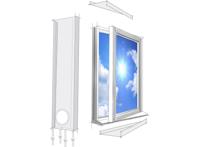 Lifetime Air Raamafdichtingskit Mobiele Airco - Raam en Deur - Universeel - 220 x 30cm Lifetime Air Raamafdichtingskit Mobiele Airco - Raam en Deur - Universeel - 220 x 30cm