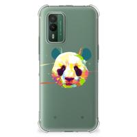 Nokia XR21 Stevig | Bumper Hoesje | Panda Color