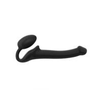 Zwarte Dildo Strap-on-me Semi-Realistic Zwart