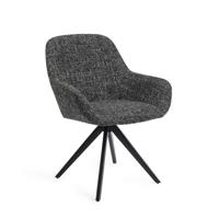 Jesper Home Eetkamerstoel 'Kushi' Turn Black, kleur Skyfall