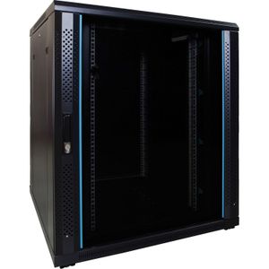 DSI 18U serverkast met glazen deur - DS8818 server rack 800 x 800 x 1000mm