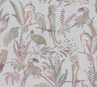 Livingwalls House of Turnowsky - Grijs - Jungle Behang - 388981