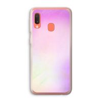 Flow mist pastel: Samsung Galaxy A20e Transparant Hoesje