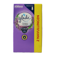 Glade Touch & fresh navul duo lavendel / aloe 2 Stuks