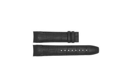Horlogeband Jaguar J678-A / J678-B / J678 Leder Zwart 22mm