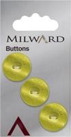 Milward Knoop met Werkje Geel/Groen 17mm (3 stuks)