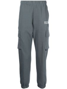 AAPE BY *A BATHING APE® pantalon de jogging cargo à logo imprimé - Gris