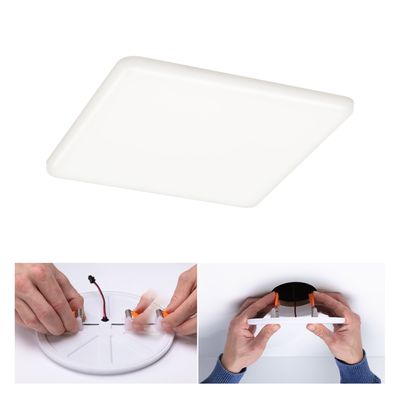 Paulmann 92398 EB Panel Veluna VariFit LED-inbouwlamp 17.50 W Satijn