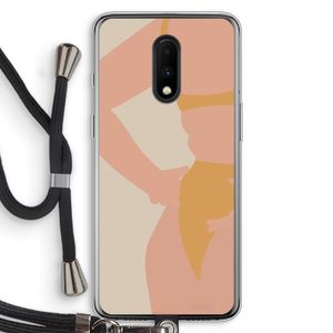 Bikini body: OnePlus 7 Transparant Hoesje met koord