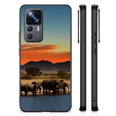 Xiaomi 12T | 12T Pro Dierenprint Telefoonhoesje Olifanten
